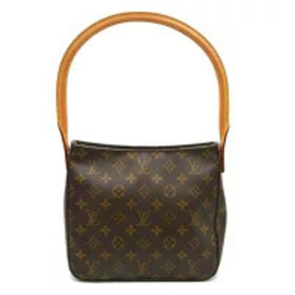 Louis Vuitton Looping Monogram Canvas Leather Brown